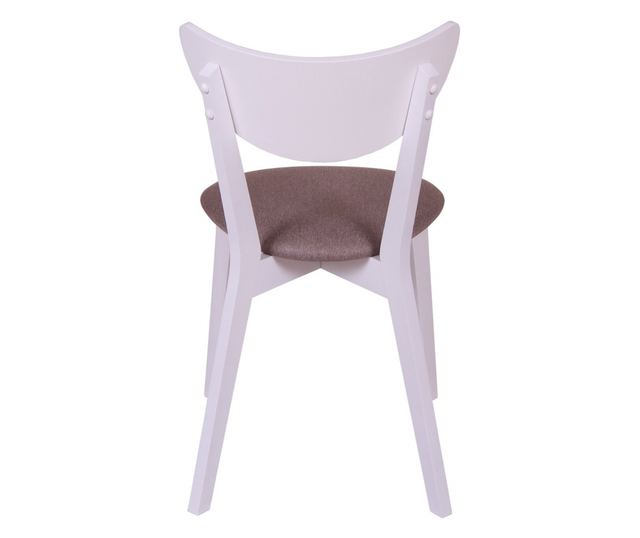 Set 2 stolice NEO, Drvo, Bijela/Bonus Novi Cappuccino