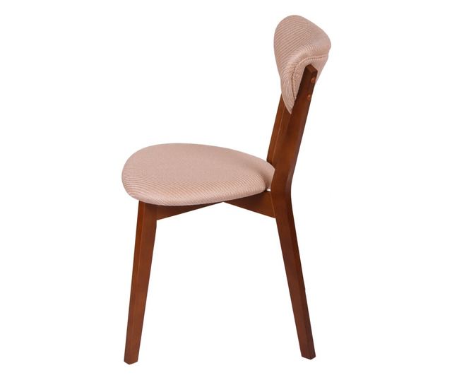 Set od 2 stolice Neo M, Drvo, Orah/Brighton Bež