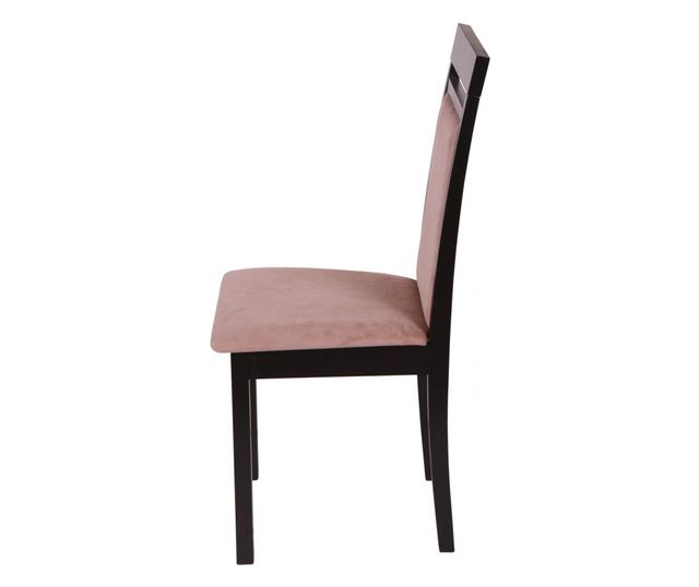 Set 2 stolice Wooden 2, Drvo, Wenge/Aya Nougat