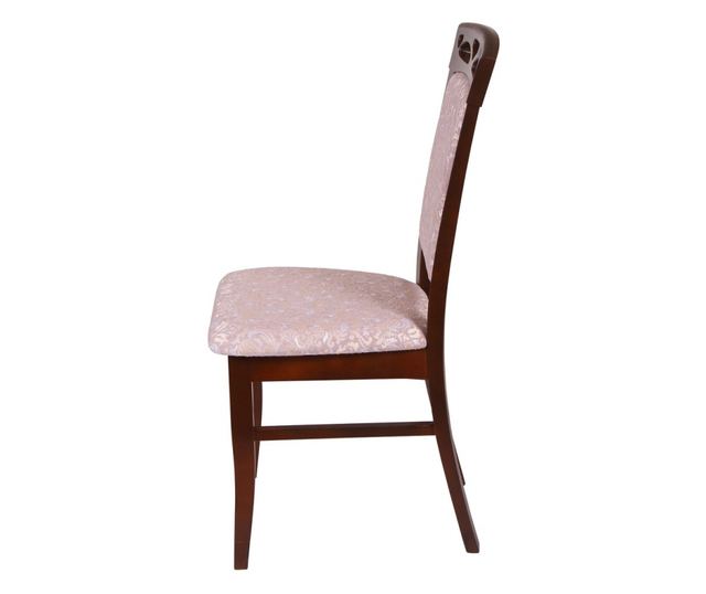 Set 2 stolice Fiona, Drvo, Nut/Regent 03