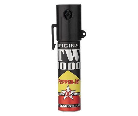 Spray cu piper IdeallStore®, Lady Defence 1000, jet, auto-aparare, 10.5 cm, 20 ml, negru