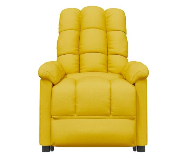 Sklopiva stolica, žuta, tekstilni materijal