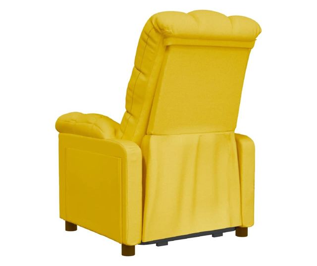 Sklopiva stolica, žuta, tekstilni materijal