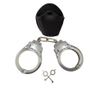 Catuse cu lant IdeallStore®, Tight Lock, otel inoxidabil, 26.5 cm, husa tactica inclusa