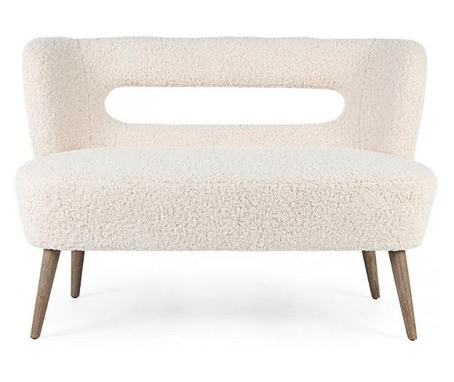 Canapea tapiterie crem Cortina 115x68x78 cm