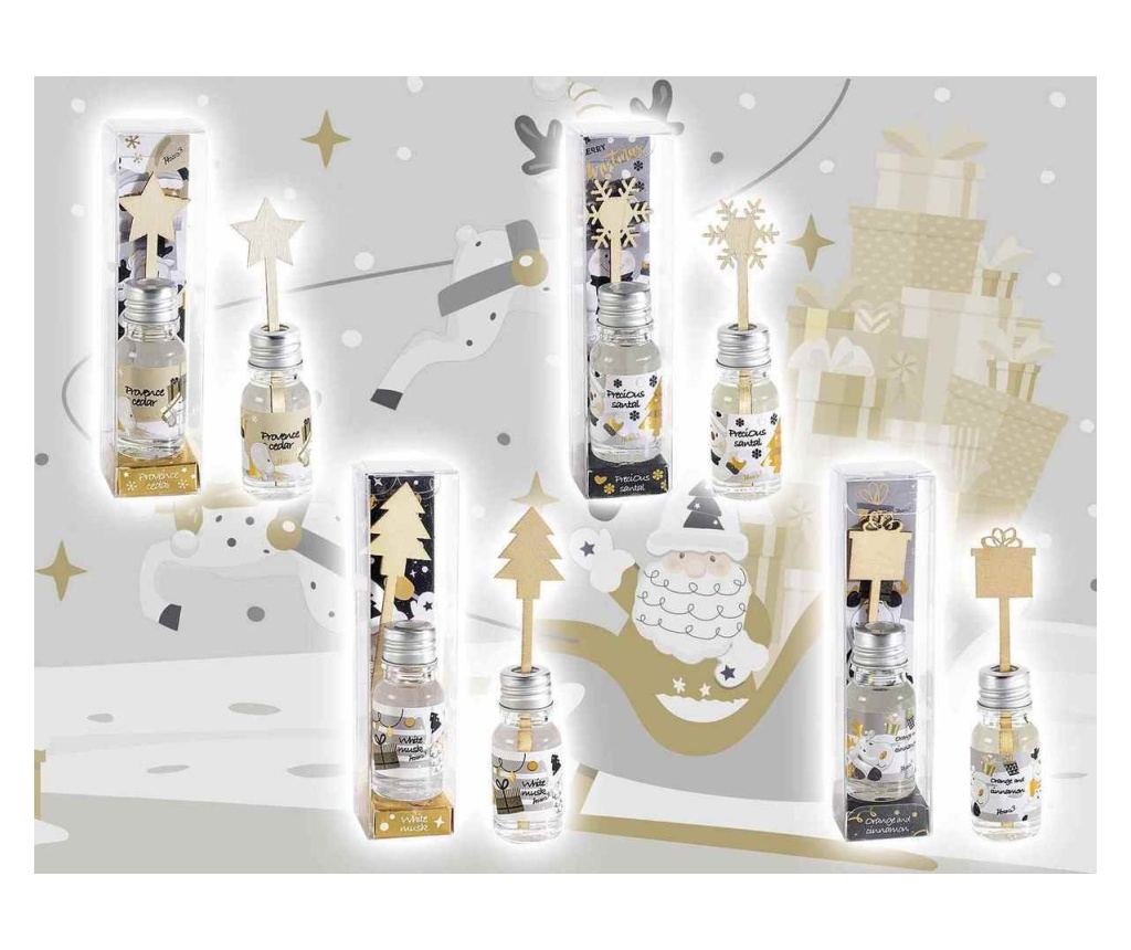 Set parfumuri ambientale Craciun 4 x 10  ml - 3