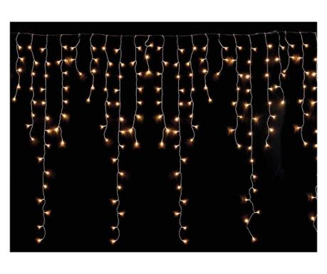 Топли светлинни гирлянди 624 LED 8x150 см