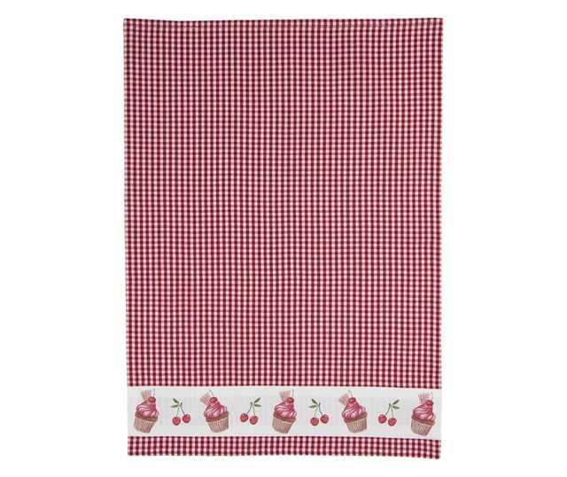 Set 3 prosoape bucatarie bumbac multicolor Briose 50x70 cm