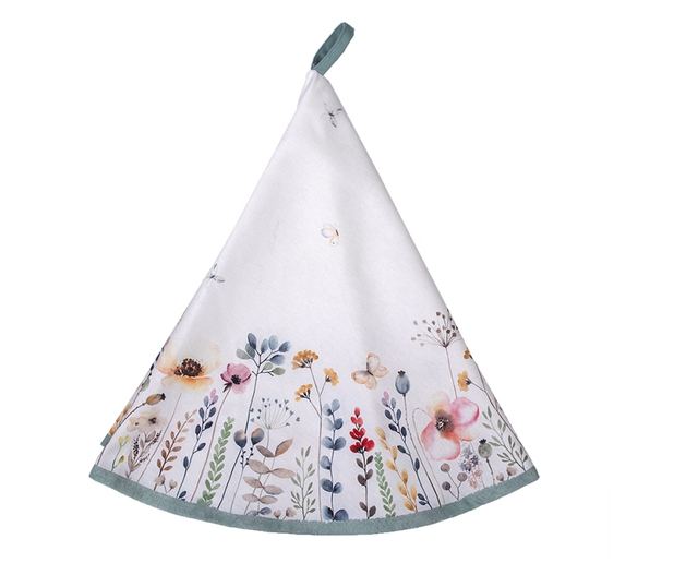 Set 3 prosoape bucatarie bumbac multicolor Summer 80 cm