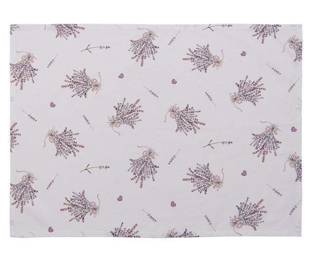 Set 3 prosoape bucatarie bumbac Lavanda 50x70 cm