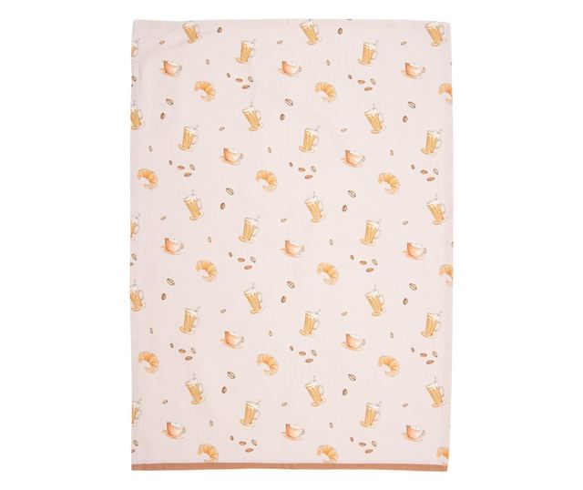 Set 3 prosoape bucatarie bumbac Croissant 50x70 cm