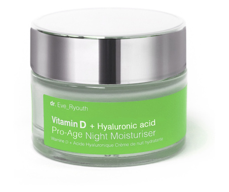 Vitamina D + acid hialuronic Pro-Age Night Moisturizer 50ml