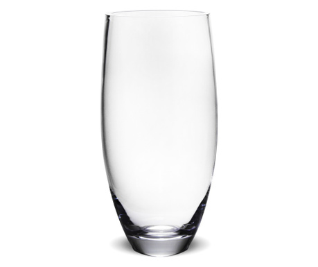 Vaza sticla transparenta, 30x14.5 cm