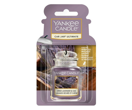 Yankee Candle Dried Lavender & Oak Ultimate autóillatosító (34882)