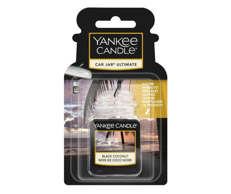 Yankee Candle Black Coconut Ultimate autóillatosító (26318)