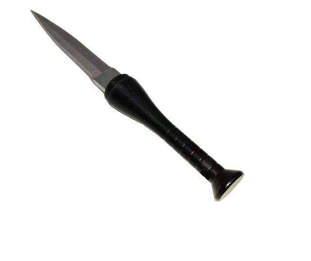 Mini vadászkés IdeallStore®, Home Run, baseball ütő, rozsdamentes acél, 11.5 cm, fekete
