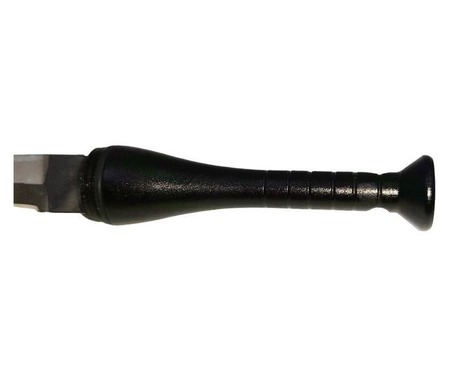 Mini vadászkés IdeallStore®, Home Run, baseball ütő, rozsdamentes acél, 11.5 cm, fekete