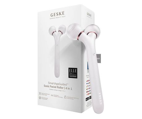 Geske 4in1 szónikus arc és test henger alkalmazással gyöngyház (GK000041SL01)