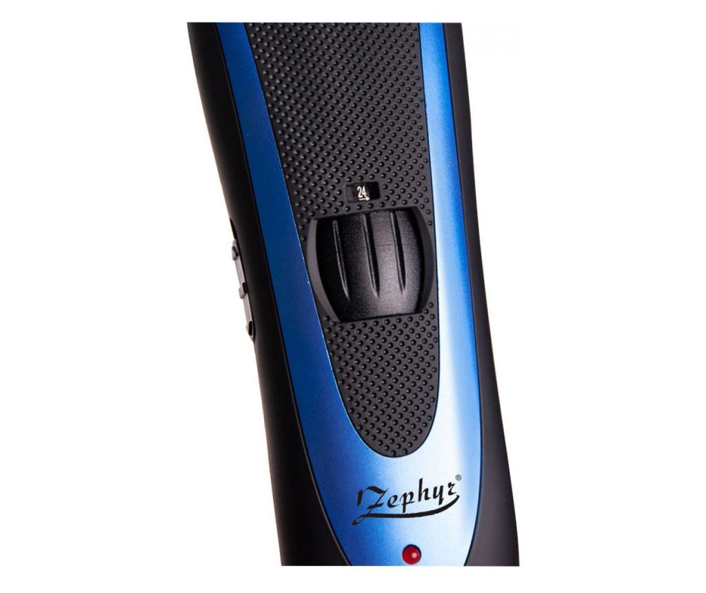 Акумулаторна машинка за подстригване ZEPHYR ZP 1810 AJ, 3W, Черен/Син - Код G8341 - 2