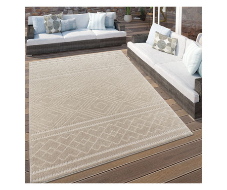 Дизайнерски килим модел 155048 кръгъл 120см