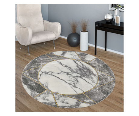 Дизайнерски килим модел 155073 кръгъл 120см