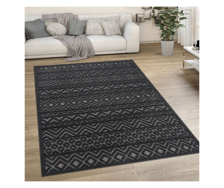 Дизайнерски килим модел 155152 кръгъл 200см
