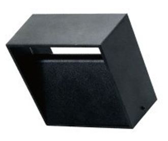 Aplica LED Avva BH07-03101, 8W, 480lm, lumina calda, neagra, IP20, Braytron