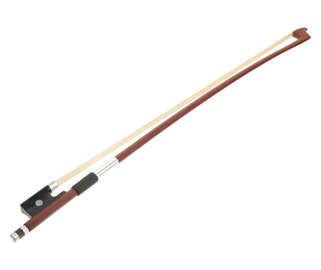 IdeallStore® 4/4 drvena klasična violina, dva gudala, kofer uključen, smeđa