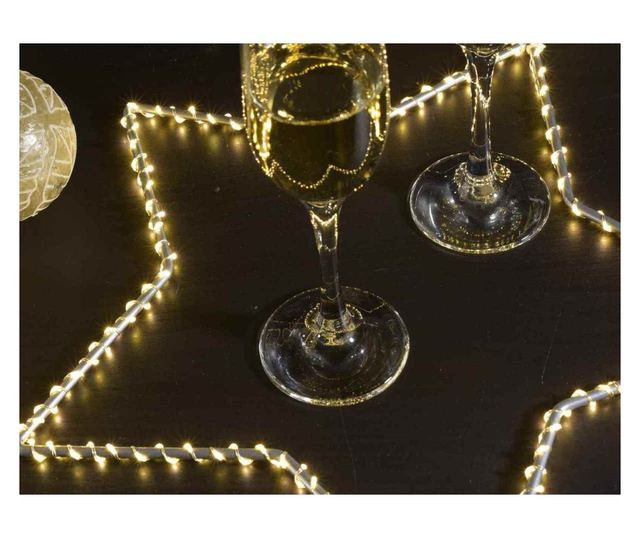 Коледна звезда за декорация 225 LED 36x35 см