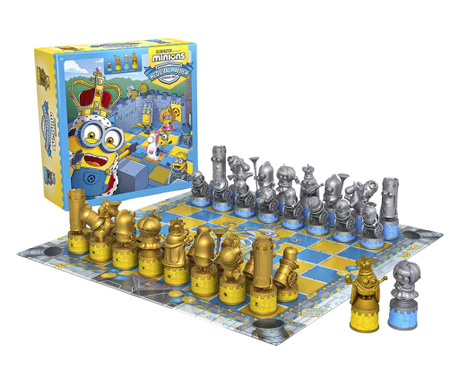 Игра на шах Слуги IdeallStore, Презряната битка, 47.5x47.5 см, PVC, многоцветен