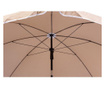 Strand / terasz napernyő, Strend Pro, hajtókarral, dőlésszöggel, bézs, 200 cm