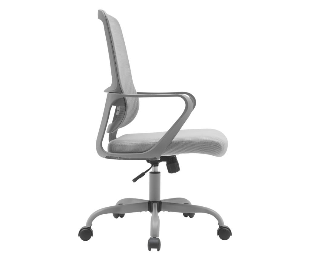 Salomo szürke irodai szék 63x56,5x99-109 cm - 4