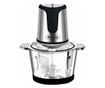 Tocator Rosberg R51111D, 400W, 2 litri, bol sticla, 2 viteze, Inox/Negru