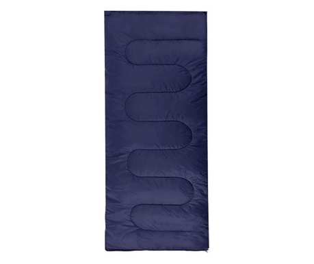 Sac de dormit, turistic, 2 in 1, albastru, 190x73 cm, Springos