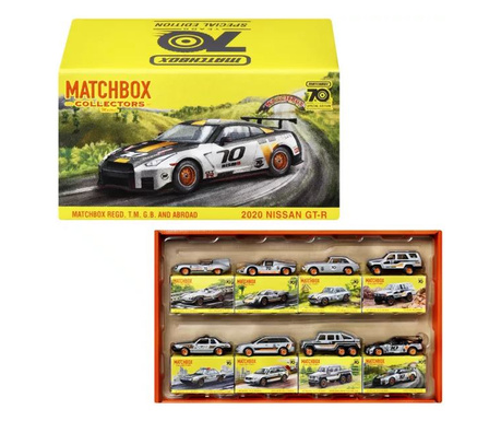 Mattel: Matchbox: 70. Évforduló gyűjtői csomag (HPC03)
