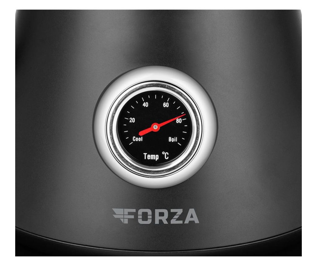 Fierbator electric ECG Forza 5000 Pour over Nero, 1200 W, 0.8 litri, otel inoxidabil, negru mat - 8