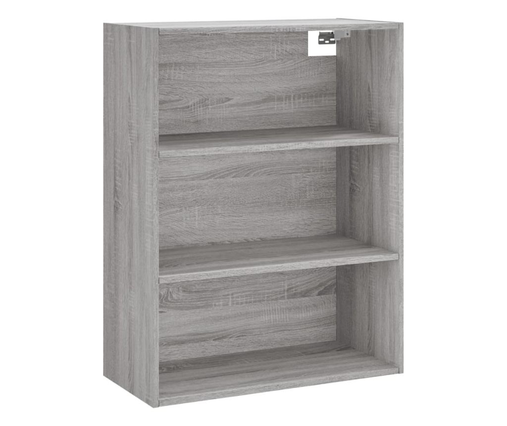 Visoki ormar, Sonoma siva, 69,5x34x180 cm, kompozitno drvo - 5