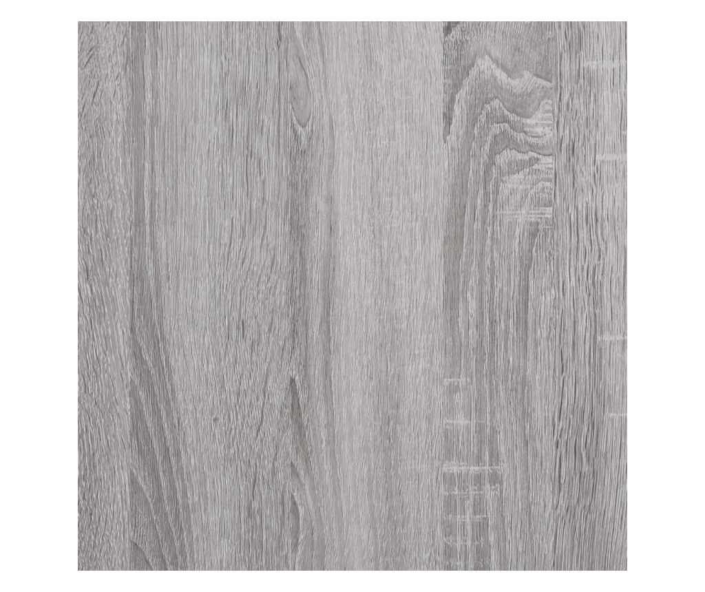 Visoka ormar, siva sonoma, 69,5x34x180 cm, kompozitno drvo - 12