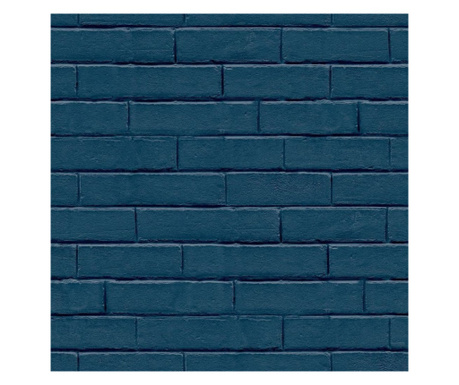 Noordwand Tapet „Good Vibes Brick Wall”, albastru