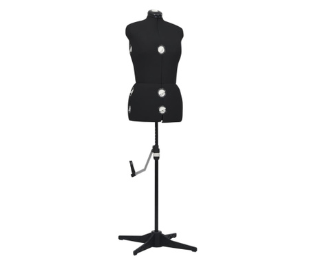 Formă pentru rochie femeie reglabilă negru, dimensiune M 40-46