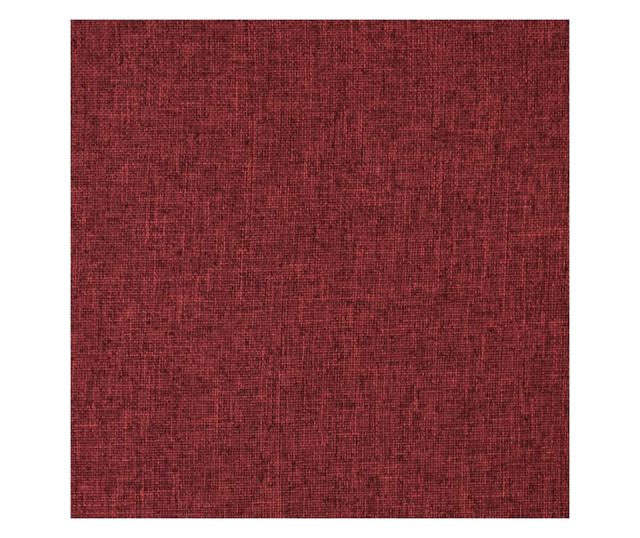 Pivotalna podna stolica, vino crvena, tekstilni materijal