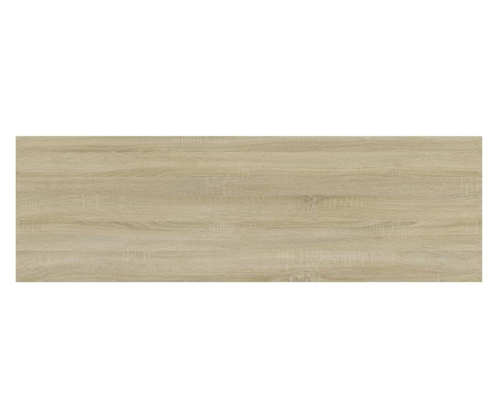 Sonoma tölgy könyvespolc lapok, 4 db, 80 x 20 x 1,5 cm, laminált fa - 4