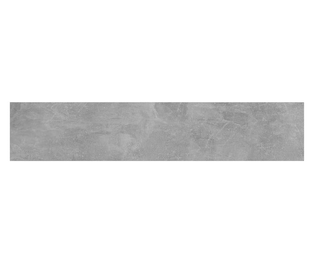 Beton színű könyvespolc lapok, 4 db, 100 x 20 x 1,5 cm, laminált faforgácslap - 4