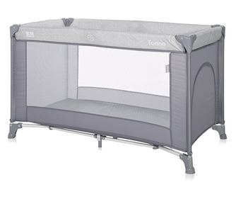 Детска кошара LORELLI TORINO 1 Ниво Lorelli Classic, Сив - Код L11505