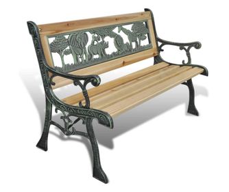 Gyerek kerti pad, 84 cm, fa