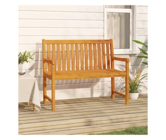 Vrtna klupa, 110 cm, masivno drvo akacije