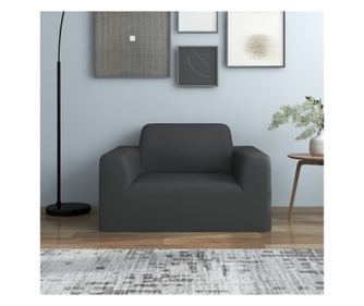 Elastična navlaka za kauč od poliesterskog jerseya antracit