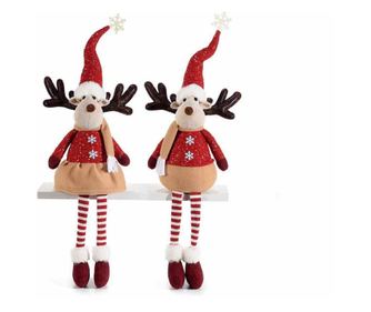 2 darabos Reni textil figura szett 20x15x72 cm