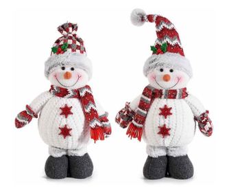 Set 2 figurine Oameni Zapada textil 22x12x52 cm