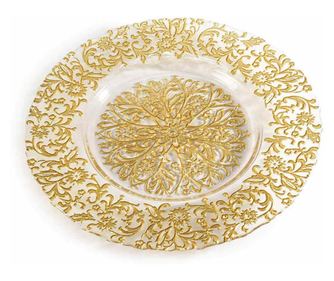 Set od 2 staklena tanjura 30 cm